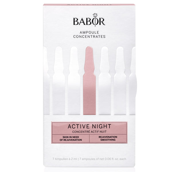 Babor Active Night Ampuller 7x2ml.-Babor-Scandinavian Beauty
