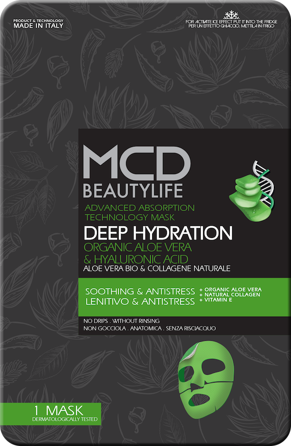 MCD Beautylife Deep Hydration Face mask - 2 stk-MCD Beauty Life-Scandinavian Beauty
