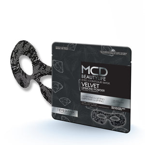 MCD BeautylifeBlack Black Velvet Eye Contour Mask - 2 stk-MCD Beauty Life-Scandinavian Beauty